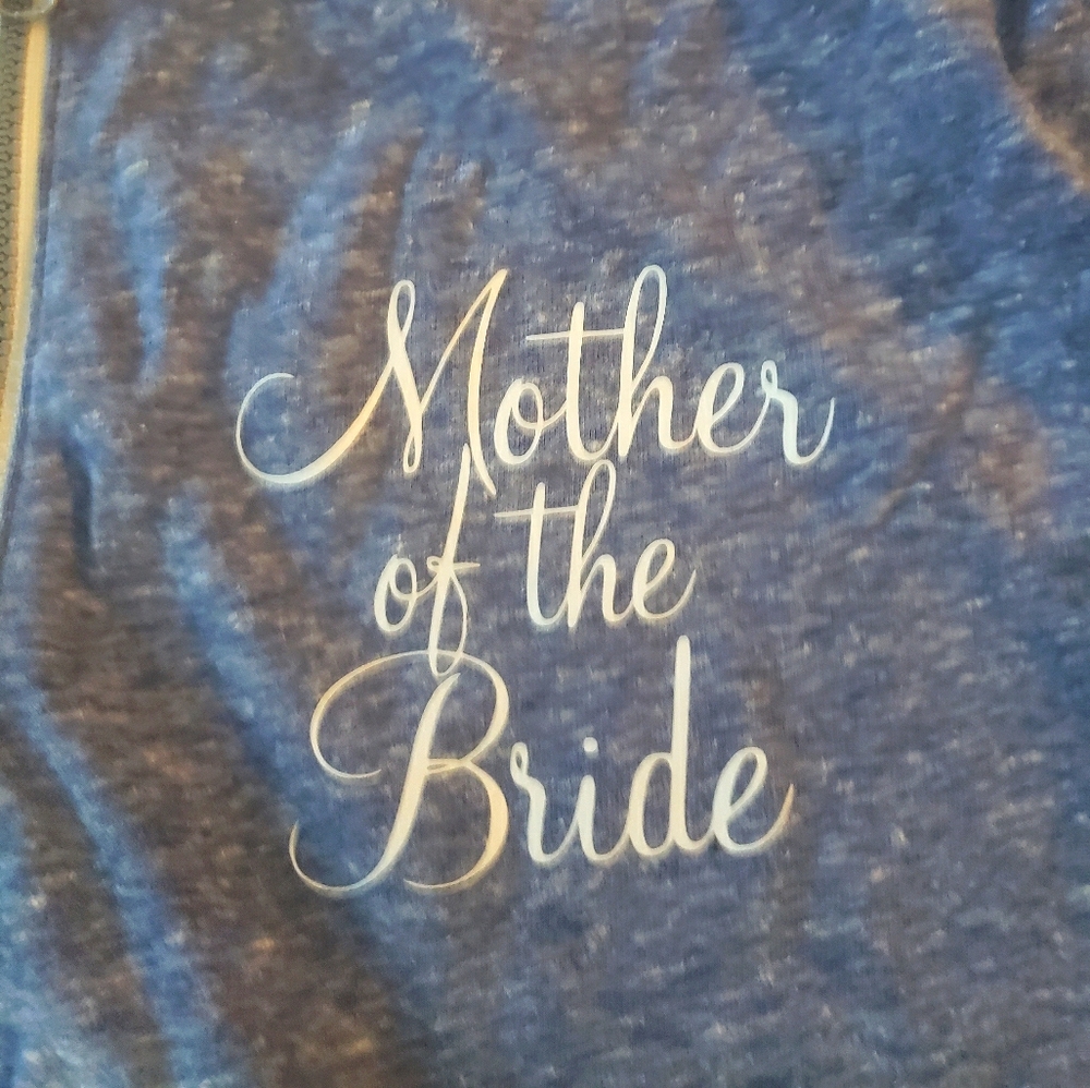 Mother of the Bride zip-up hoodie